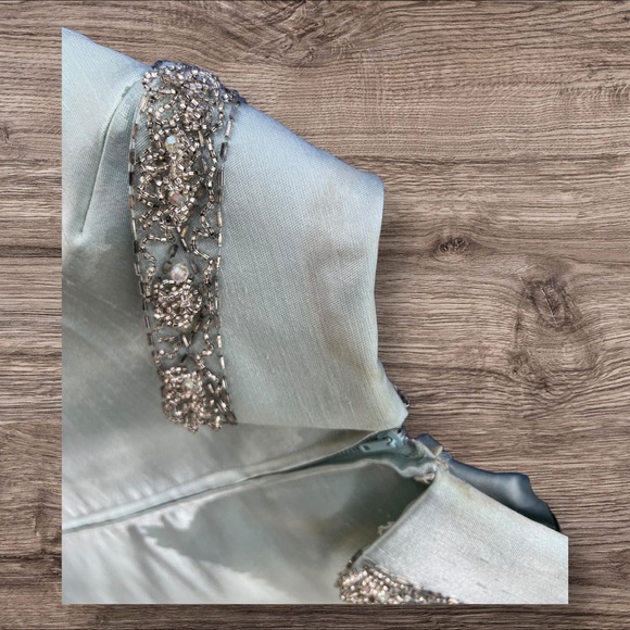 🌸 "Elegant Mint Ensemble" Vintage Dress and Jacket Set 🌸 - Picture 14 of 14